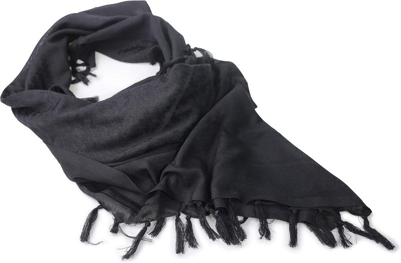 Luxns Store Military Shemagh Tactical Desert Scarf / 100% Cotton Keffiyeh Scarf Wrap for Men And Women - Image 4